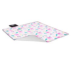 shumee NC8009 FLAMINGO PODLOGA ZA PIKNIK 200X200 PE ALU NILS CAMP