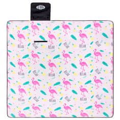 shumee NC8009 FLAMINGO PODLOGA ZA PIKNIK 200X200 PE ALU NILS CAMP