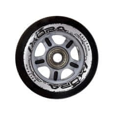 shumee PU 84x24 82A ČIERNA (4 ks) + ABEC-9 (8 ks) SADA NILS EXTREME