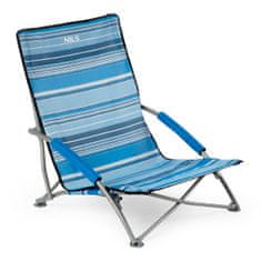 shumee NC3035 MODRO-BELI STOL ZA PLAŽO NILS CAMP