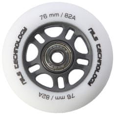 shumee PU 76x24 82A BELA PODLOGA (4 kosi) + ABEC-9 (8 kosov) KOMPLET NILS EXTREME