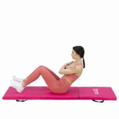 shumee MGS02 GYMNASTICKÝ SKLADACÍ MATRAC 1800x600MM RUŽOVÝ HMS PREMIUM