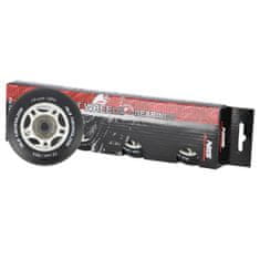 shumee PU 72x24 82A ČIERNA MAT (4 ks) + ABEC-9 (8 ks) SADA NILS EXTREME