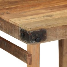 Vidaxl Jedilna miza Rjava 60 x 55 x 76 cm trden predelan les
