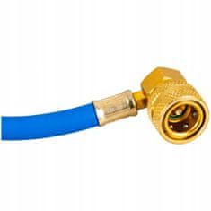 shumee KOMPLET ZA POLNJENJE AVTO KLIMATSKE NAPRAVE R134A PLIN 3-V-1 + ADAPTER ZA VT/LP