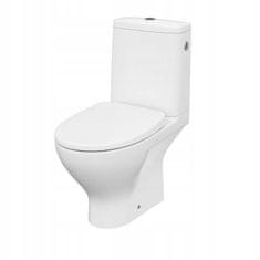 shumee Kompaktni WC sedež bele barve MODUO 3/5 L