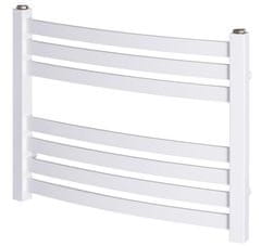 shumee LUPO kopalniški radiator z obešalnikom za brisače 41,5 x 53 cm bel