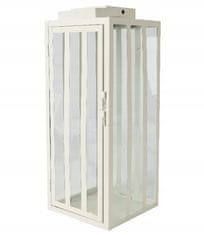 shumee Okrasna kovinska lanterna 18x18x45cm Elegantna lanterna