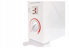 shumee Samostoječi električni stenski grelec 1500 W