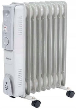 shumee Električni oljni radiator 9 reber 2000 W