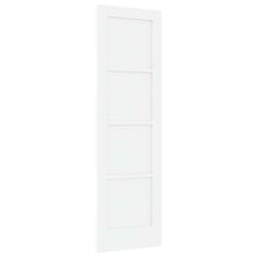 Vidaxl Notranja vrata ORKDAL Bela 61 x 198.5 cm Vezani les
