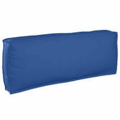 Vidaxl Blazina za naslon Royal modra 120 x 40 x 12 cm Oxford tkanina