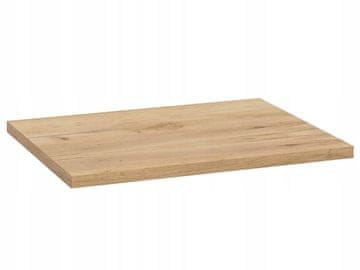 shumee Kopalniški pult 80x46 cm, laminirana pohištvena plošča iz zlatega hrasta