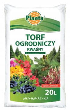 Planta Kisla vrtna šota za borovnice 20 l