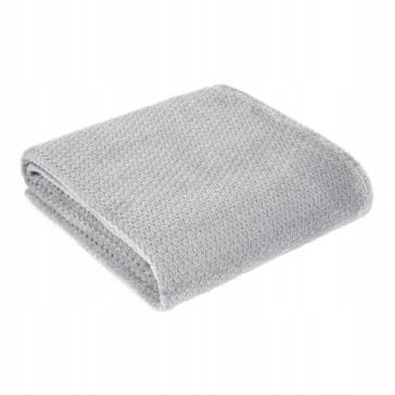 shumee Mehka plišasta odeja 3D ZOE 150x200 srebrna