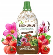 shumee Biohumus EKO gnojilo za rože in rastline univerzalno 1l