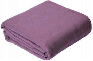 shumee Mehka flis odeja Milutek II 130x170 cm vijolična