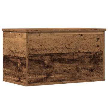 Vidaxl Shranjevalna škatla Star les 60 x 35 x 35 cm Konstruiran les