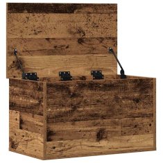 Vidaxl Shranjevalna škatla Star les 60 x 35 x 35 cm Konstruiran les