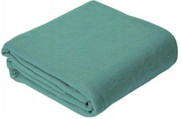 shumee Mehka flis odeja Milutek II 130x170 cm smaragdna