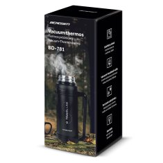 shumee Vakuumski termos 1500 ml BD-781 črne barve