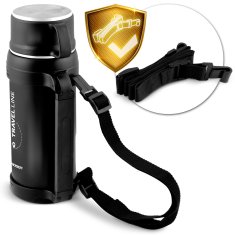 shumee Vakuumski termos 1500 ml BD-781 črne barve