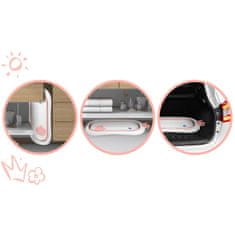 Ricokids Otroška kad z blazino RK-280 bela in roza