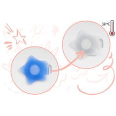 Ricokids Otroška kad z blazino RK-280 bela in roza