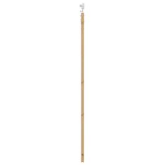 Vidaxl Drsna vrata Naravna in bela 93 x 211 cm Trd borov les in jeklo