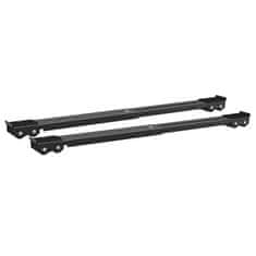 Vidaxl Osnova za pralni stroj z vnmi 2 kosi Dolžina 46-71 cm 300 kg