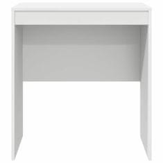 Vidaxl Miza Bela 70 x 50 x 76 cm Konstruiran les