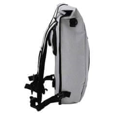 Vidaxl Kolesarska torba za nosilec paniers 20 L Siva 31x13x58 cm