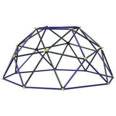 Vidaxl Plezalna dome Modra Jeklo