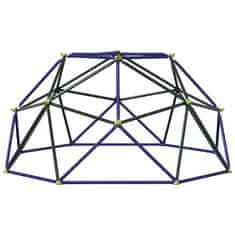 Vidaxl Plezalna dome Modra Jeklo