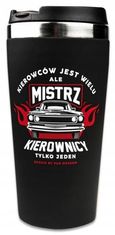shumee Termo vrček za voznika 450 ml črne barve