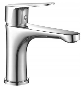 shumee Samostoječa umivalniška armatura Sagra s kromiranim zamaškom