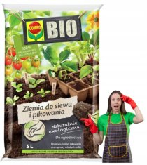 shumee Compo BIO zemlja za setev in prešivanje 5l ekološka