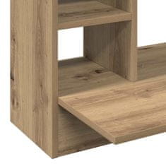 Vidaxl Stenska miza artisan hrast 105 x 48 x 75 cm Konstruiran les