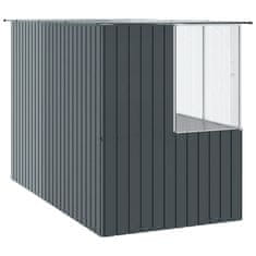 Vidaxl Ptičnik Antracit 154 x 307 x 200 cm Pocinkano jeklo