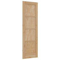 Vidaxl Notranja vrata ORKDAL Rjava 61 x 198.5 cm Vezani les