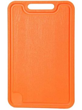shumee Oranžna plastična deska za rezanje Corta 37x26 cm