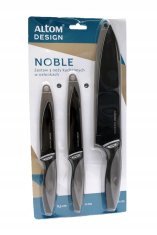 shumee Komplet kuhinjskih nožev v tulcu Noble, 3 kosi.