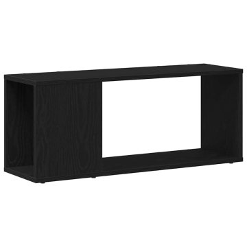 Vidaxl Komplet TV omaric Črna Orehovina 80 x 24 x 32 cm