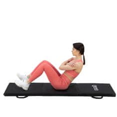 shumee MGS02 GYMNASTICKÝ SKLADACÍ MATRAC 1800x600MM ČIERNA HMS PREMIUM