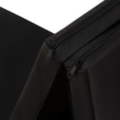 shumee MGS02 GYMNASTICKÝ SKLADACÍ MATRAC 1800x600MM ČIERNA HMS PREMIUM