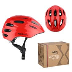 shumee ČELADA MTW01 LED RDEČA VELIKOST XXS (43-51 cm) NILS EXTREME
