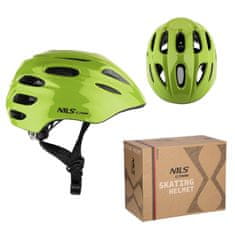 shumee MTW01 LED ZELENA VELIKOST XS (43-51 cm) ČELADA NILS EXTREME