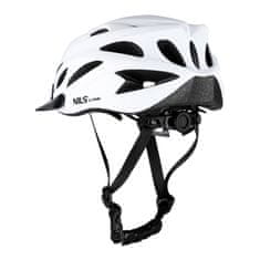shumee ČELADA MTW291 BELA VELIKOST L (55-61 CM) NILS EXTREME