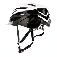shumee MTW210 BELO-ČRNA VELIKOST M (53-60 CM) ČELADA NILS EXTREME