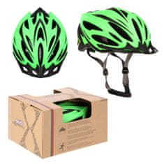 shumee MTW202 ZELENO-ČRNA VELIKOST L (59-65 CM) ČELADA NILS EXTREME